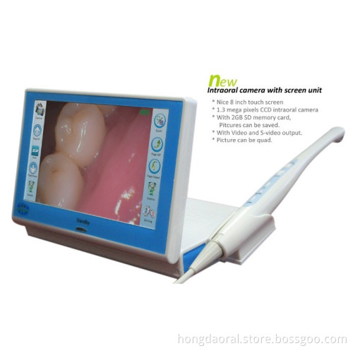 2014 New Professional Intraoral Camera with 8inch Touch Screen and Video Output (MD318)